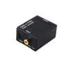 Câbles de convertisseur audio numérique vers analogique Fibre optique Signal coaxial Toslink 2 Décodeur audio RCA R / L Adaptateur amplificateur SPDIF ATV DAC