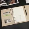 leather notepad binder