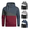 Men's Sweaters Skin-friendly Trendy Long Sleeve Hooded Turtleneck Men Sweatshirt Autumn Winter Hoodie For Travel