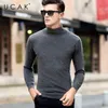 UCAK Marka sweter Mężczyźni Colthing Classic Pure Merino Wool Pullover Pull Homme Jesień Zima Zima Turtleneck Cashmere Men Clothing U3004 211221