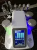 6 i 1 små bubblor ultraljud RF Hydro Deep Facial Ance Pore Cleaner Facial Massage Machine Bio Light Skin Care Device