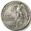 US 1925 Pietra MEZZO DOLLARO Argento Placcato Mestiere Copia Commemorativa Moneta in metallo muore fabbrica di produzione 256N