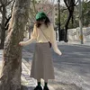 Autumn Lazy Wild Korean Knit Sweater Cardigan Women Lose Outer Jacket Kort stil Tjockning Trend 201222