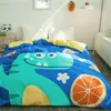 Dinosaur Only 100 Cotton Blanket Quilt cover for Kids and Adults Bedroom School Duvet Cover High Quality LJ201015