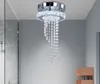 現代のハイエンドLEDクリスタルシーリングライト創造的なリビングルーム照明ロタンダランプの雰囲気ダイニングルームランプベッドルームの天井灯