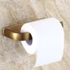 AUSWIND European Brushed Toilet Paper Holder Antique Brass Square Tissue Box Roll Holder Bathroom Hardware sets Products T200425