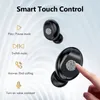 Drahtlose Kopfhörer Bluetooth V5.0 F9 TWS Kopfhörer HiFi Stereo Ohrhörer LED Display Touch Control 2200 mAh Power Bank Headset mit Mikrofon