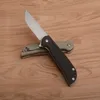 Новый открытый EDC Pocket Flipper складной лезвие нож 440C атласная точка Drop Point Blade G10 + стальные листовые ручки шарикоподшипники ножи