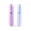 5 ml geur lege spuitfles draagbare navulbare glazen verpakking flessen cosmetische containers reizen aluminium verstuiver