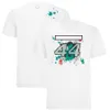 F1 Zomer Heren T-shirt Nieuwe Formule 1 Team Fans Mode T-shirts Casual Oversized Sneldrogende Racing Sport Korte mouwen T-shirt
