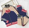 Kids Clothing Sets Letter Designers Print Boys Girls jacket coat trousers Tracksuits Long Sleeve Outdoor Children Sports hoodie Suit Baby