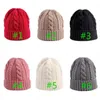 6 couleurs INS bébé enfants garçons filles bonnets blanc hiver crâne Crochet chapeaux qualité enfants nouveau-né casquettes chapeaux pour 0-3 ans