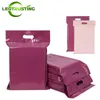 25 stks Geurbestendige Blanco Tote Express Koerier Zelfsluitende Tassen Draagbare Plastic Poly Envelop Schoenen Box Geschenken MAILING POUCHES 220214