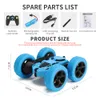 Coche de deformación de doble cara con tapa de 360 grados, coche Rock Crawler chico Robot, coche de Control remoto de alta velocidad, juguetes para niños