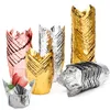 Disponibla tulpan cupcake liners aluminiumfolie bakning muffin koppar ramekin hållare kaka wrappers för fester xbjk2203