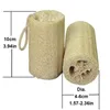 ZL0528 Bath Brushes Sponges Scrubbers 10*4-6cm Natural Loofah Luffa Brushs Remove Dead Skin Massage Clean Exfoliate Rub Back Dish Pot Brush Wash Tool Kitchen Bathroom