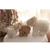 Esportazione Corea Agnello pieghevole Pecora Peluche Peluche Simulazione Agnello Bambola mutevole Giocattoli per la camera dei bambini Decor LJ201126