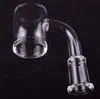 25mm xl quartzo banger unha 4mm de espessura inferior plana top 10mm 14mm 18mm Domeless Quartz unhas de água de vidro tubos