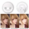 LED Selfie Light dla iPhone 12 XR XS Max Universal Selfie Lampa Obiektyw Telefon komórkowy Przenośny pierścień flash dla Samsung S20 Huawei P40