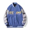 남성용 재킷 남성 의류 봄 야구 유니폼 Varsity Letterman Jacket Streetwear 대형 고품질 Corduroy M-5XL