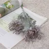 Short Branch Crab Claw 2 Head Planting Needle Cushion Flower Simulation Fake Flower Home Decoration Wedding Photography Set 10pcs CX220212