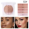 Romantisk Skönhet Blush 24g Pressad Blush Makeup Baked Blush Palette 6 Färger tillgängliga