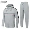 Designer Dres Wiosna Jesień Casual Sportswear Mens Track Garnitury Wysokiej Jakości Bluzy Męskie Odzież