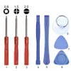 Pentalobe 0.6Y 0.8 1.5 Phillips 2.0 fendu rouge 3.0mm Mini tournevis outil de levier 8 9 10 11 en 1 Kit d'outils d'ouverture pour iPhone téléphone portable bricolage