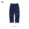 INFLATION Loose Fit Straight In Blue Classic Male Denim Casual Streetwear Herren Jeans 93417W 201111