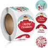 buon natale etichette adesive roll round christmas tags 500 adesivo natale buste decorative sigilli adesivi per scatole regalo di carta hh93357