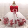 Vestido infantil vintage para meninas, vestidos de batismo para meninas, bebê, 1 ano, vestido de aniversário, batizado, roupa de festa infantil, vestido de bebê 207073140