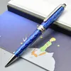 Hot Sales Little Prince Blue 163 Roller Ball Pen / Ballpoint Pen / Fountain Pen Office Stationery Fashion Writ Ball Pennor ingen låda