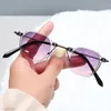 Okulary przeciwsłoneczne Pojedyncze belki Retro Mężczyźni Błękitne Gun Metalowe Okulary przeciwsłoneczne dla Kobiet Moda Specjalne Projekt Eyewear Styl Hip Hop Shades UV400