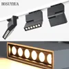 LED-spårlampor 12W COB Tak Track Spot Lights Rail Lampor för Skor Store Lampa Utställningsbutik Belysning AC110V AC220V AC230V