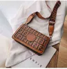 Cheap Purses Clearance 60% Off Handbag women's double-layer texture single small wide belt messenger sales