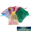 100stks / Zak Sieraden Bag 7x9 9x12 10x15 11x16 13x18 15x20 17x23 cm Bag Organza Sieraden Verpakking Display Sieraden Bolsas 66