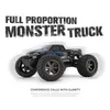 Hot Toys RC Cars 2.4G Big Foot Monster Off-road 42 km/h hög hastighet klättring off-road fjärrkontroll bil leksaksfordon