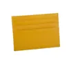3pcs 2020 New Plain Thin Mini Wallet Card Case Retro fermasoldi in pelle ID carte di credito portachiavi