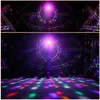 DJ Equipment 4 In1 Laser Lighting Flash Strobe Pattern Butterfly Derby DMX512 LED -verlichtingslamp Disco KTV Stage Licht vier functie330J