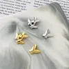 S'steel Butterfly Stud Kolczyki 925 Sterling Silver Earring Dla Kobiet Koreański Kolczyki Plata de Ley 925 Pendiente Biżuteria