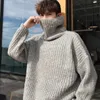 Hombre Winter Wart Warm Turtleneck Sweater Men Fashion Switted Mens Subsent