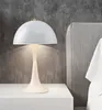 Bordslampa metall svamp bredvid lampa vardagsrum heminredning moderna sovrum lampor designer art deco bord ljus skrivbord