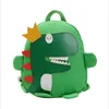 3D Cartoon Dinosaurier Mini Kinder Rucksack Mädchen Nette Kindergarten Schultaschen Baby Junge Sac A Dos Cartable Enfant Schooltas LJ201225