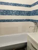 Carreaux de salle de bain 5m Sticker mural étanche PVC Mosaïque Auto-adhésif Anti-huile Stickers DIY FAPAPERS DES PAUSEMENTS DÉCOR1537889