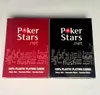 DHL Red/Black Texas Holdem Plástico Playing Game Poker Cards de Poker Impermea e Dull Poker Poker Star Board Games