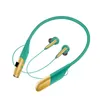 Akz-R11 Amazon som säljer hörlurar med ficklampa Vattentät sporthuvud Trådlösa öronproppar Magnetiska halsband hörlurar