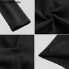 Inderun Men Cloak Coats Turtleeck solidne długie rękawowe streetwear swobodny mężczyzna cape wierzchnia punkowy styl nieregularny rąbek S5xl T200117