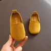 2020 Nouveaux garçons célibataires enfants coréens bébé chaussons enfant en bas âge chaussures LJ201104