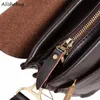 حقيبة رجال رجال حقيبة اليد الفاخرة من الجلد الأصلي أكياس كروس جاسودي رجل الكتف Bolsa Bolsa Messenger Bag Brown SV0024951