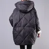 Manteau d'hiver épais pour femme manteau de veste pour femme à capuche ample manteau pour femme grande taille veste femme Casaco Feminino Parkas 201126